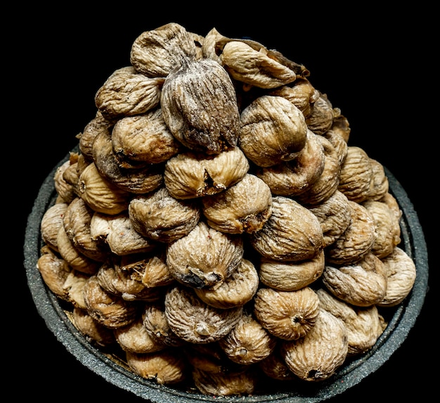 Dried figs on the market