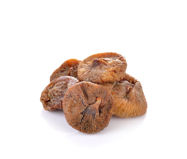 Dried Figs on white wall