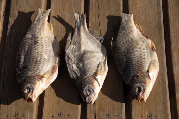 Dried fish Roach and small bream