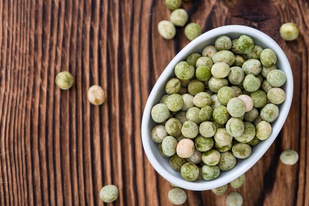 Dried green Peas