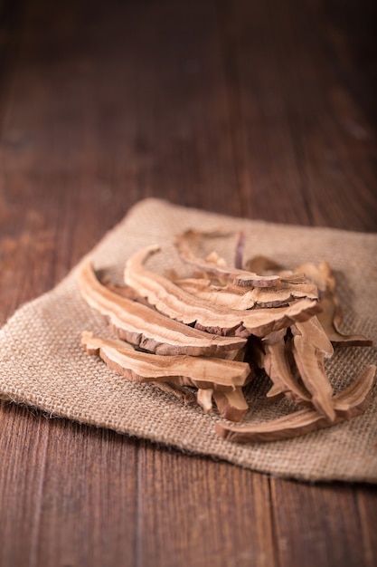 Dried lingzhi mushroom in Thailand Lingzhi mushroom