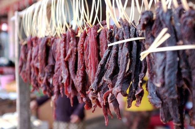 Dried meat