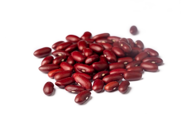 Photo dried raw red bean mexican beans