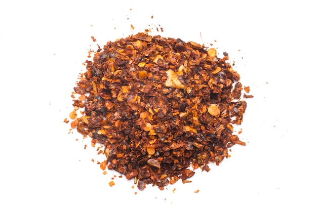 Dried red pepper flakes
