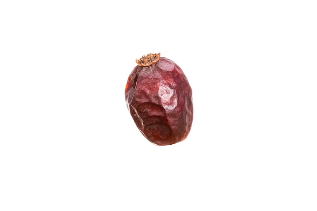 Dried rose hips isolated on white background. High quality photo