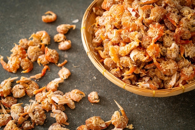 Dried shrimps or dried salted prawn