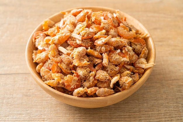 Dried shrimps or dried salted prawn