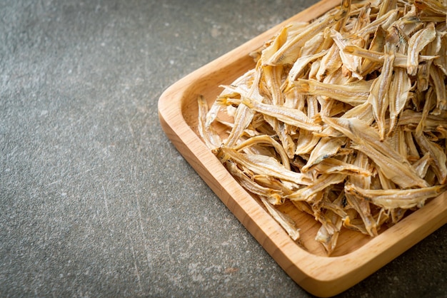 Dried small crispy fish