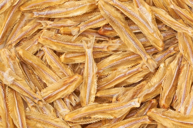 Dried small fish in thailand