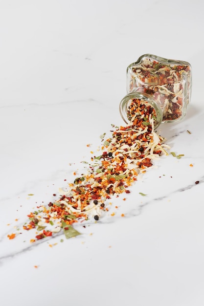 Dried spicy spices