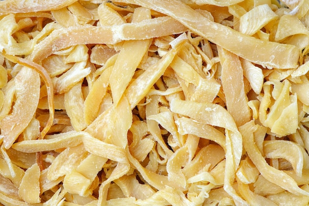 Dried squid to beer Macro detail background