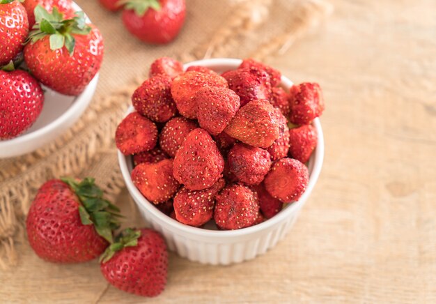 dried strawberry snack