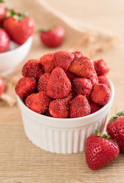 dried strawberry snack