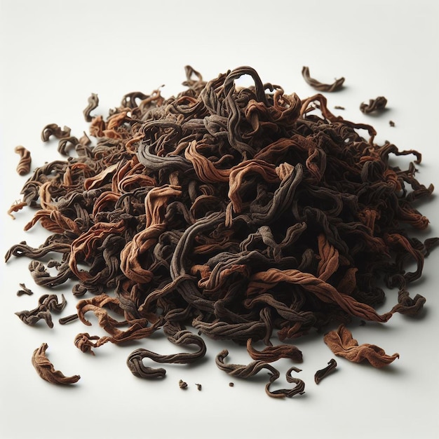 dried tea leaves