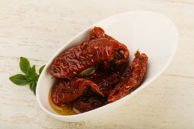 Dried tomato in olive oil