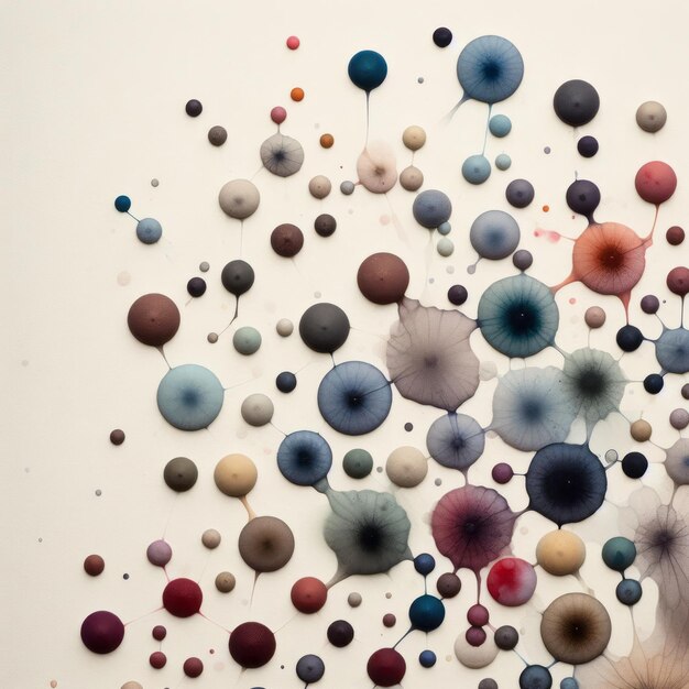 Dried Watercolor Dots