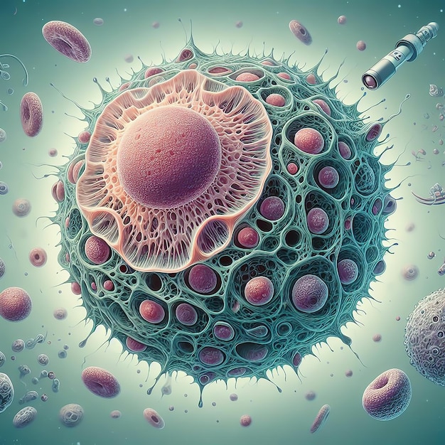 Driedimensionale beeldvorming van tumorcellen voor Wereldkankerdag