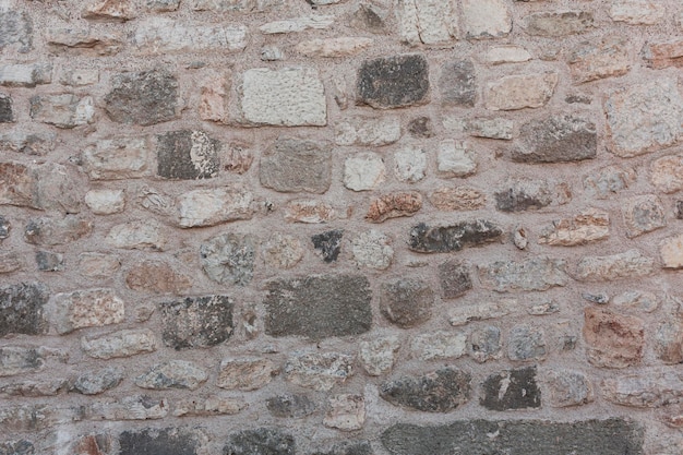 Driedimensionale textuur van de oude stenen muur