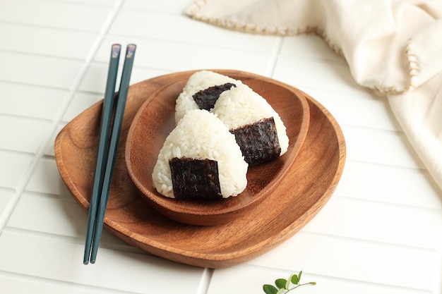 Driehoek Onigiri Rijst