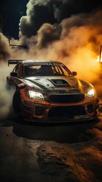 drifting car professional photo smoke dynamic in motion track sport jdm tuning speed photography