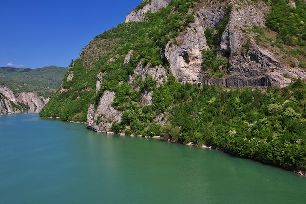 Drinarivier in Bosnië en Herzegovina