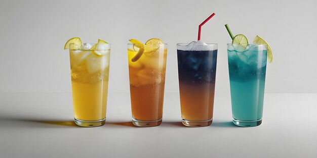 술 현대적이고 활기찬 디자인 파란색과 노란색 간단한 최소한의 세부 사항