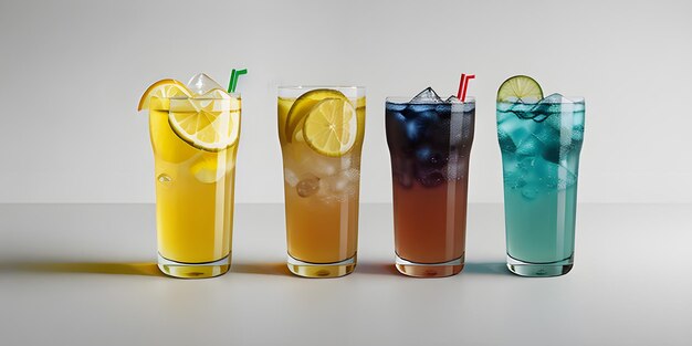 Drink A Modern and Vibrant Design blue and yellow simple with minimal details