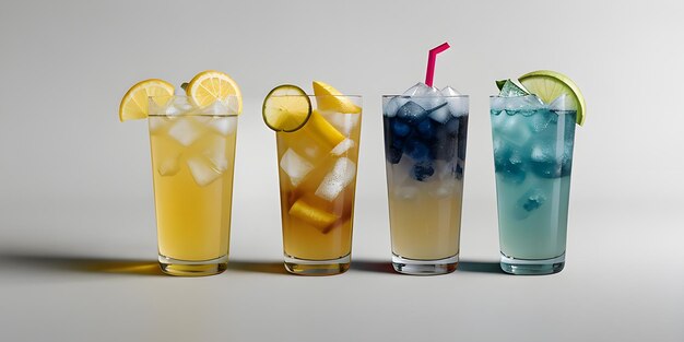 Drink A Modern and Vibrant Design blue and yellow simple with minimal details