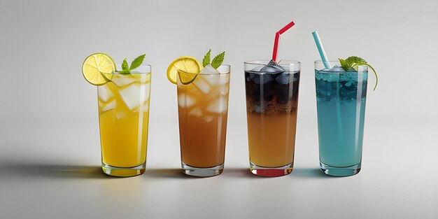 Drink A Modern and Vibrant Design blue and yellow simple with minimal details