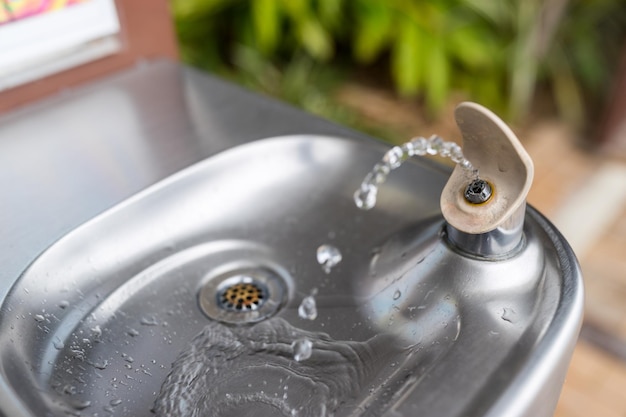 Photo drink water fountain