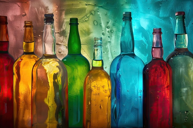 Drinks in bottles