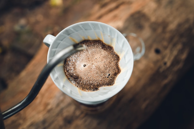 自宅でドリップコーヒー