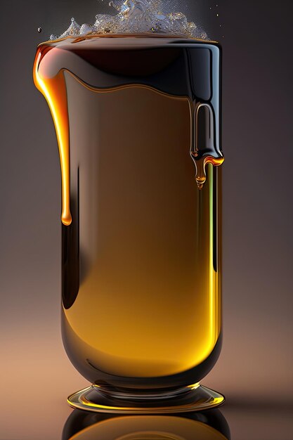 Dripping oil