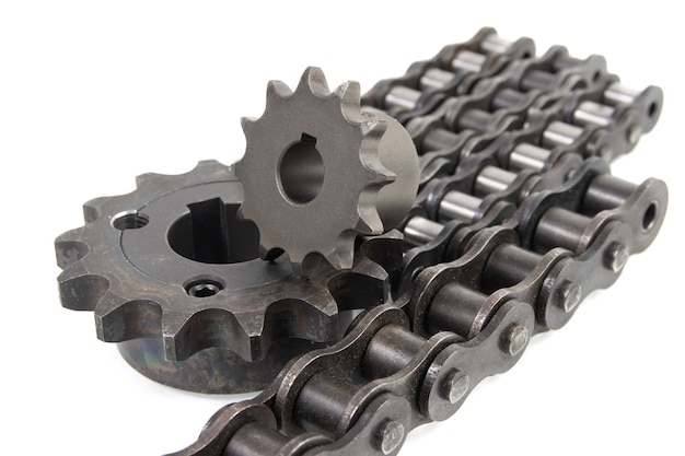 Drive sprockets and industrial drive roller chains