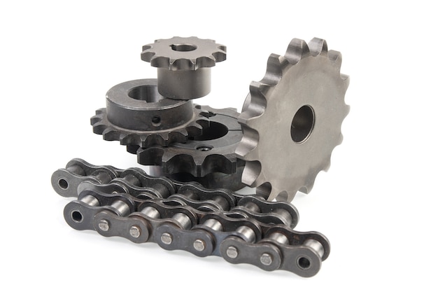 Drive sprockets and industrial drive roller chains