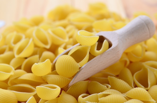 Foto droge pasta