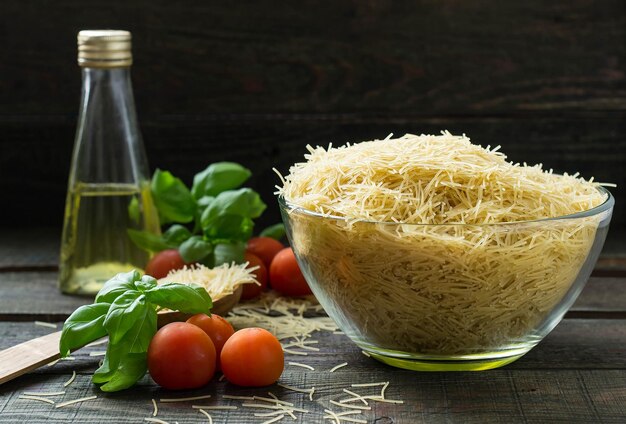 Droge pastavermicelli