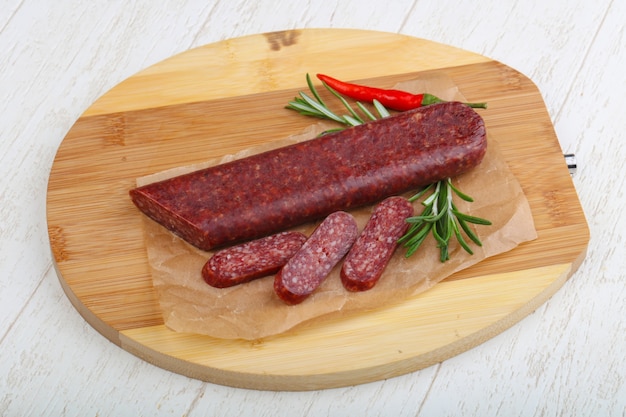 Droge salami