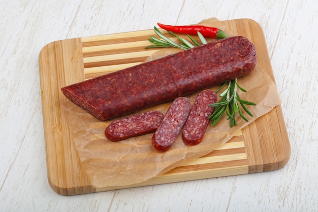 Droge salami