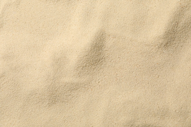 Droge zee zand, close-up.