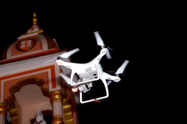 Drone Camera Flying in Wedding &amp; Party