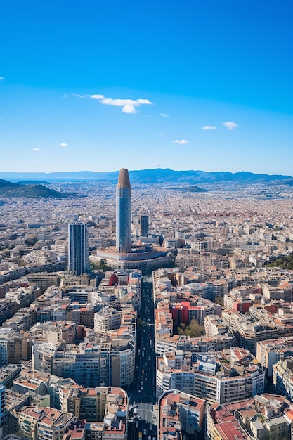 A drone's panoramic perspective of cities and landscapes revealing the unseen vastness and intricaci