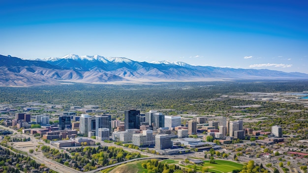 Drone salt lake city aerial