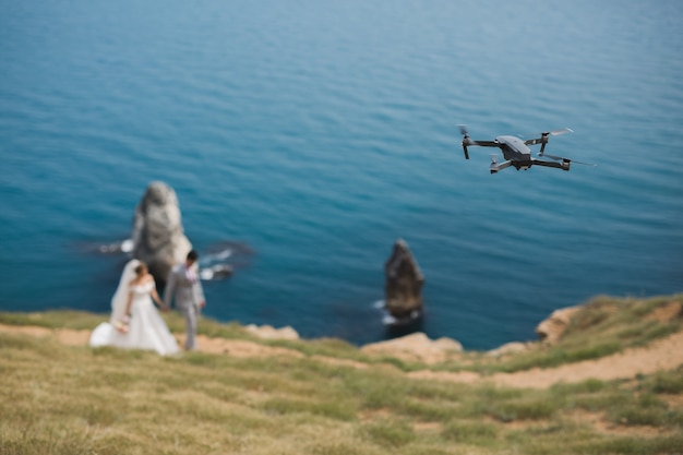 Matrimonio con drone