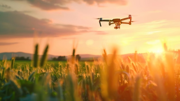 drones uitgerust met geavanceerde sensoren voor efficiënte monitoring van gewassen
