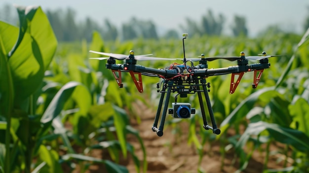drones uitgerust met geavanceerde sensoren voor efficiënte monitoring van gewassen