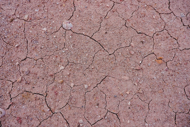 Droogte grond door droogte achtergrond.