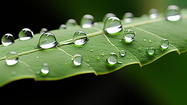 A drop of water dew on a fluffy feather UHD Wallpaper