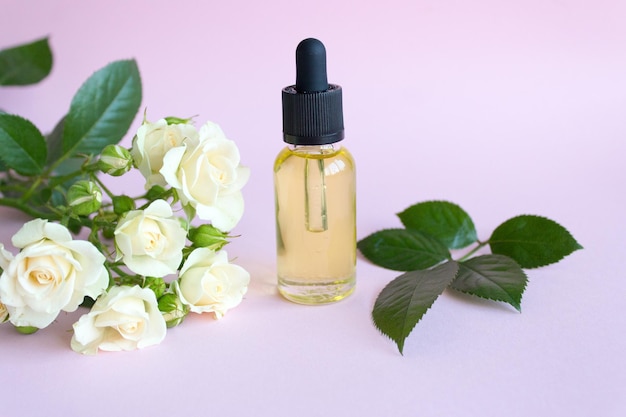 Dropper glass Bottle makeup Oil cosmetics for skin care