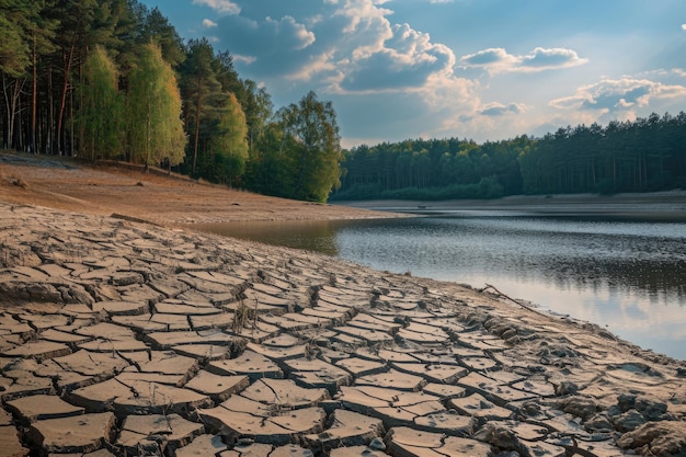 DroughtAffected Lake Bed